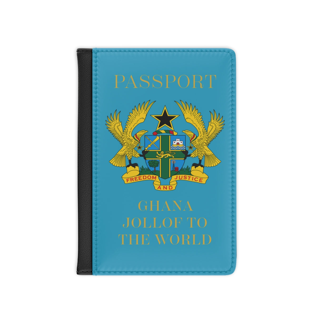 Ghana Coat of Arms Passport Cover