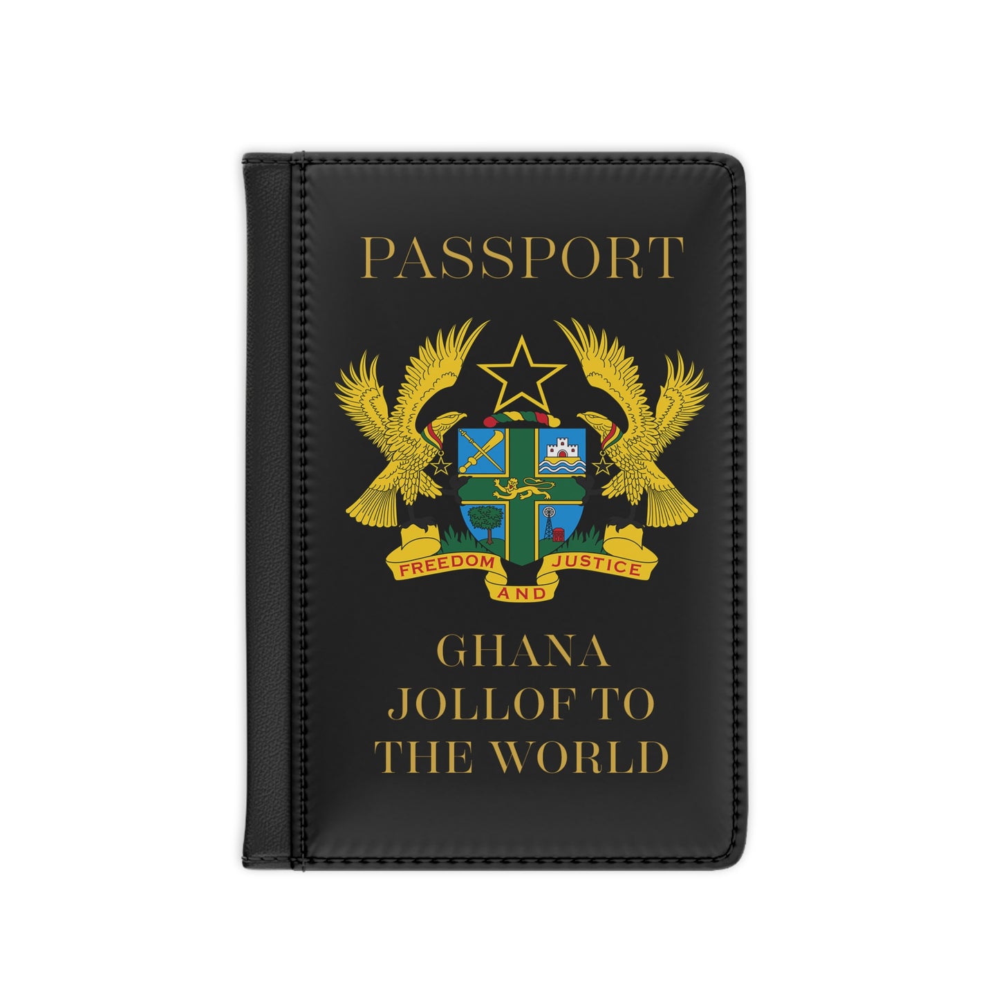 Ghana Coat of Arms Passport Cover