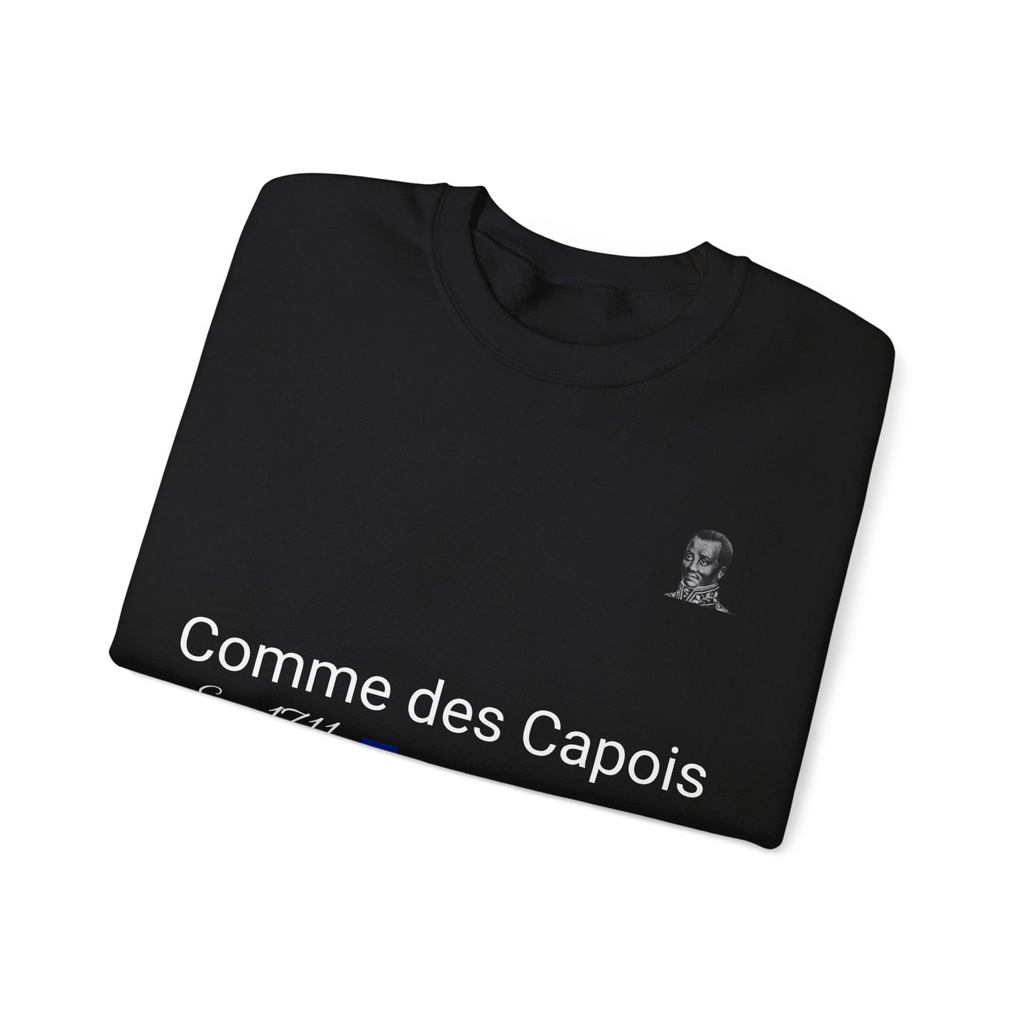 Comme Des Capois Crewneck Sweatshirt- Haitian Cities by Diaspora Goodies