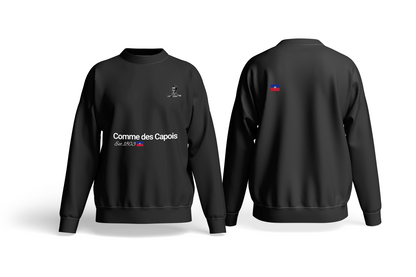Comme Des Capois Crewneck Sweatshirt- Haitian Cities by Diaspora Goodies