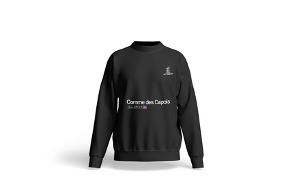 Comme Des Capois Crewneck Sweatshirt- Haitian Cities by Diaspora Goodies