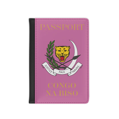 Democratic Republic of Congo Coat of Arms Passport Cover