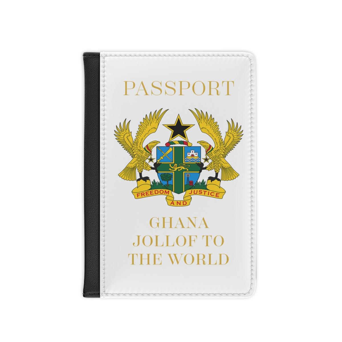 Ghana Coat of Arms Passport Cover