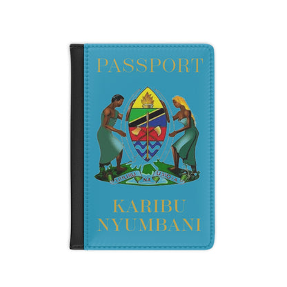 Tanzania Coat of Arms Passport Cover