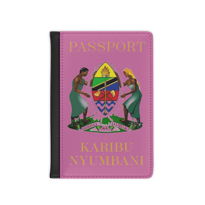 Tanzania Coat of Arms Passport Cover