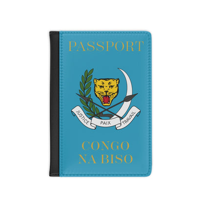 Democratic Republic of Congo Coat of Arms Passport Cover