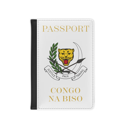 Democratic Republic of Congo Coat of Arms Passport Cover